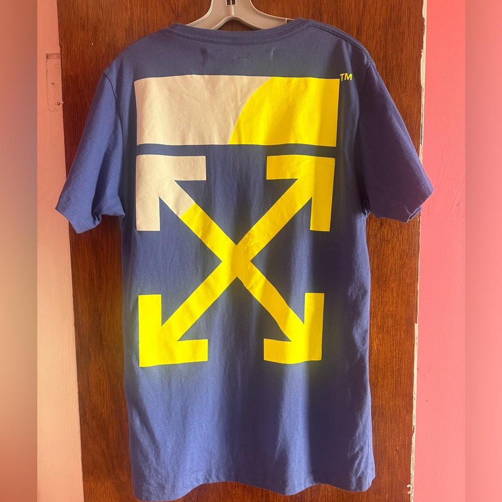 OFF WHITE  Main Label Split Diagonals T-Shirt
